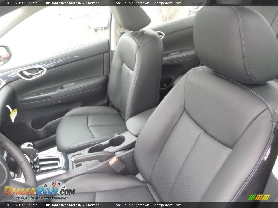 2019 Nissan Sentra SR Brilliant Silver Metallic / Charcoal Photo #15