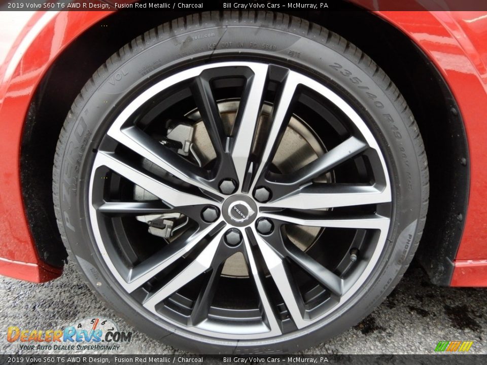 2019 Volvo S60 T6 AWD R Design Wheel Photo #6