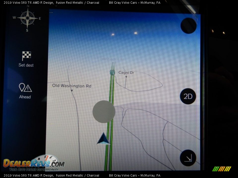 Navigation of 2019 Volvo S60 T6 AWD R Design Photo #13