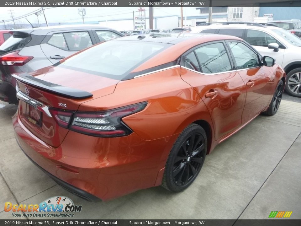 2019 Nissan Maxima SR Sunset Drift Chromaflare / Charcoal Photo #7