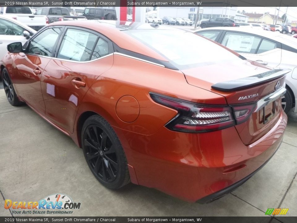 2019 Nissan Maxima SR Sunset Drift Chromaflare / Charcoal Photo #8