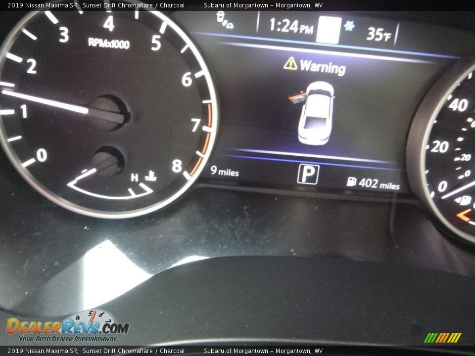 2019 Nissan Maxima SR Sunset Drift Chromaflare / Charcoal Photo #19