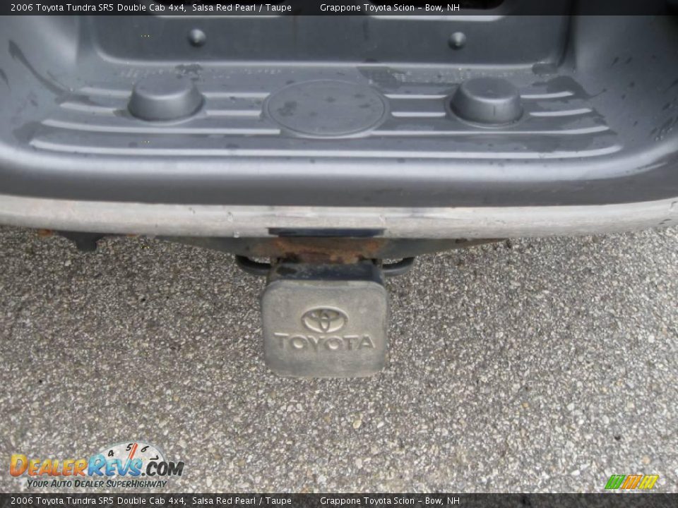 2006 Toyota Tundra SR5 Double Cab 4x4 Salsa Red Pearl / Taupe Photo #4