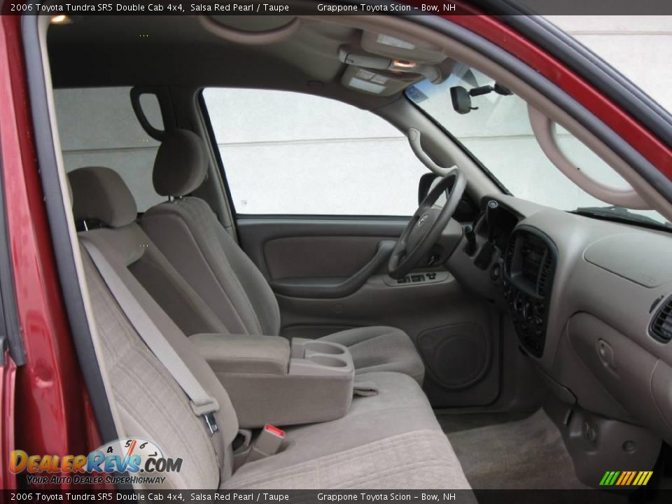 2006 Toyota Tundra SR5 Double Cab 4x4 Salsa Red Pearl / Taupe Photo #6