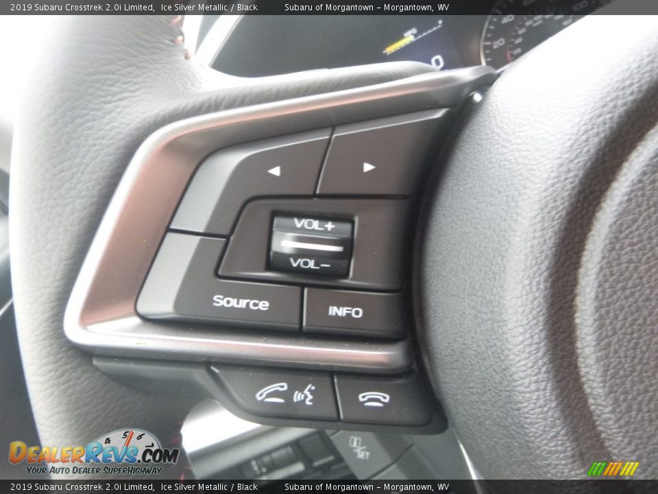 2019 Subaru Crosstrek 2.0i Limited Ice Silver Metallic / Black Photo #20