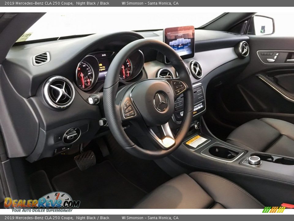 2019 Mercedes-Benz CLA 250 Coupe Night Black / Black Photo #4