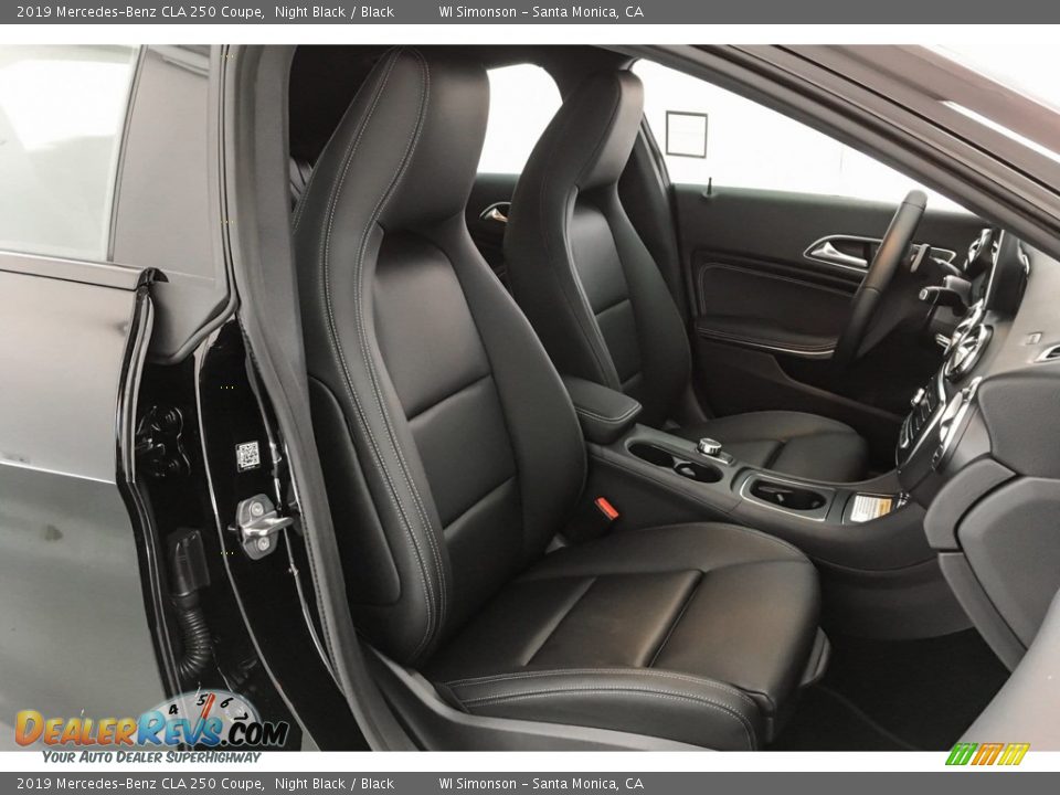 2019 Mercedes-Benz CLA 250 Coupe Night Black / Black Photo #5