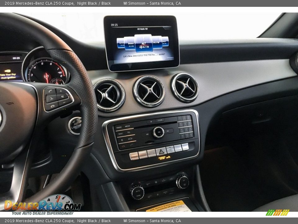 2019 Mercedes-Benz CLA 250 Coupe Night Black / Black Photo #6