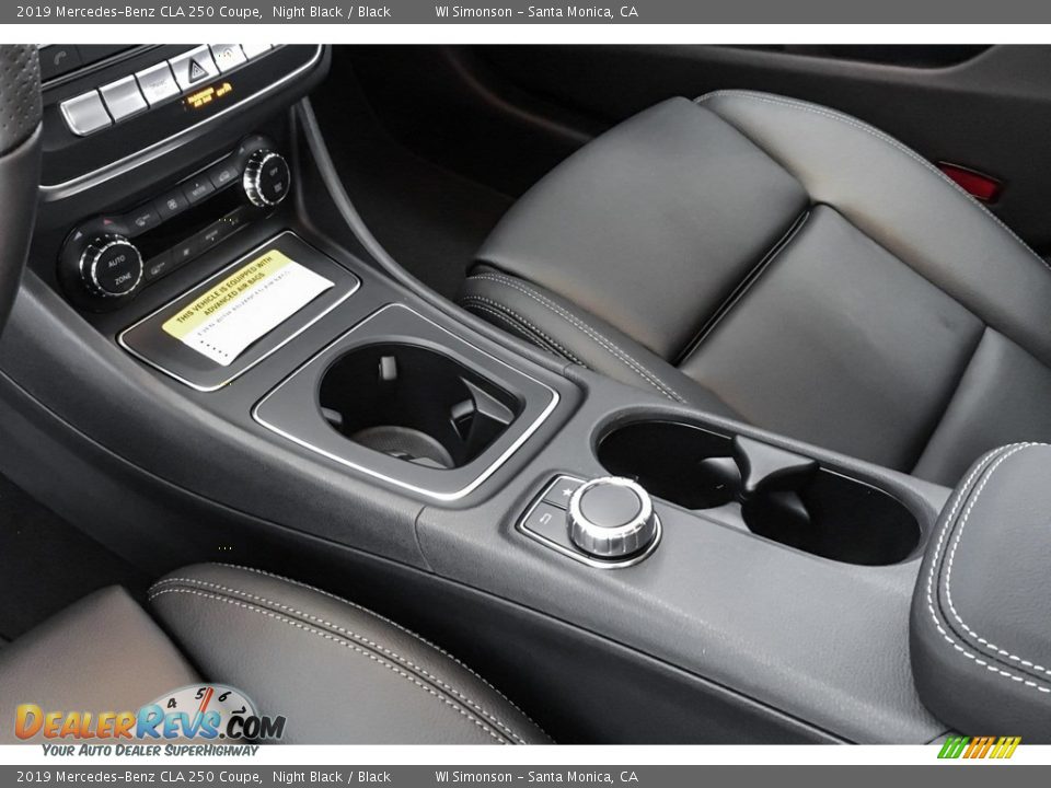 2019 Mercedes-Benz CLA 250 Coupe Night Black / Black Photo #7