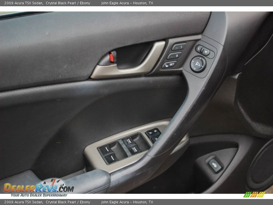 2009 Acura TSX Sedan Crystal Black Pearl / Ebony Photo #15