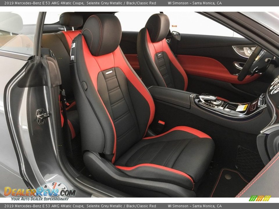 Front Seat of 2019 Mercedes-Benz E 53 AMG 4Matic Coupe Photo #5