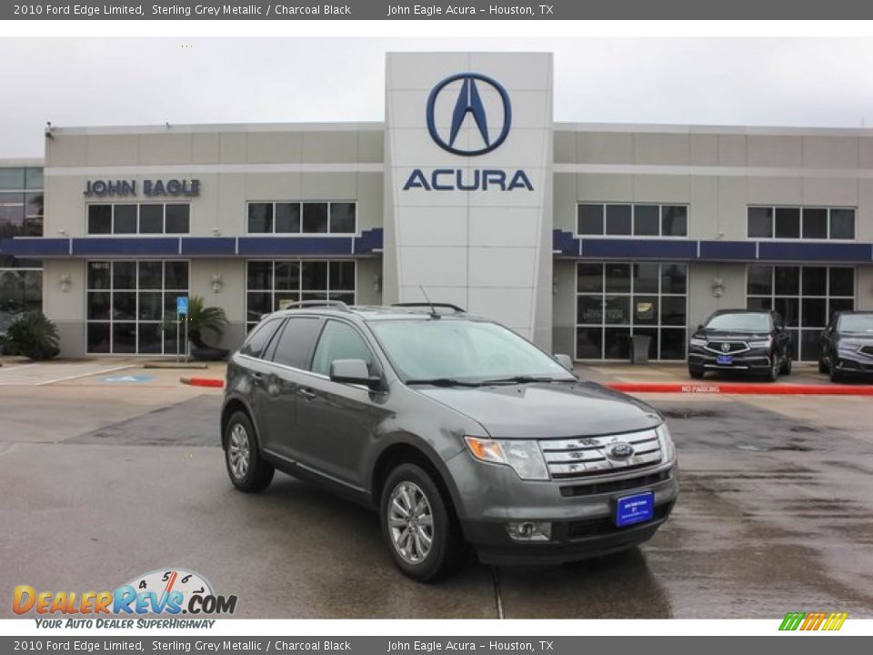 2010 Ford Edge Limited Sterling Grey Metallic / Charcoal Black Photo #1