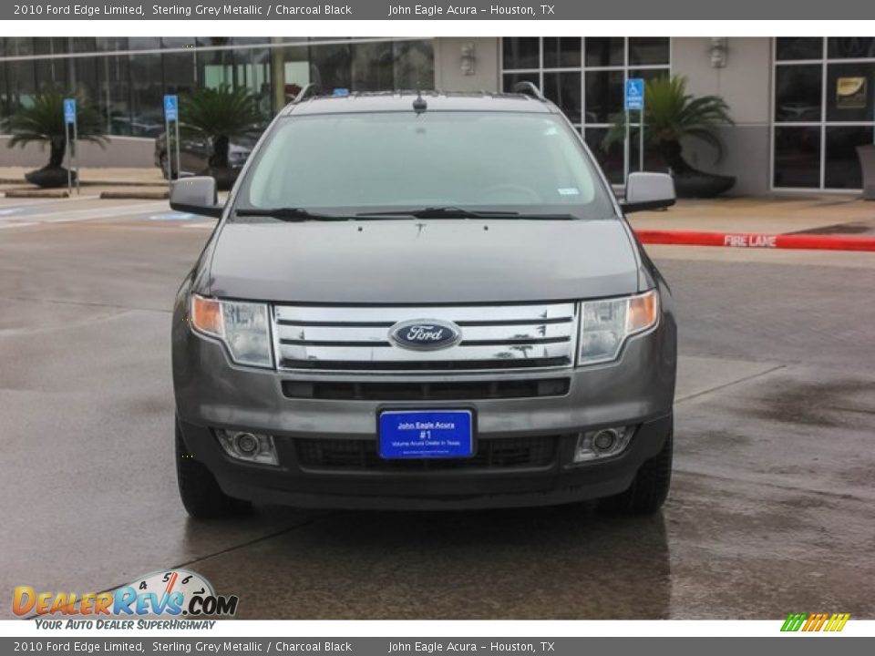 2010 Ford Edge Limited Sterling Grey Metallic / Charcoal Black Photo #2