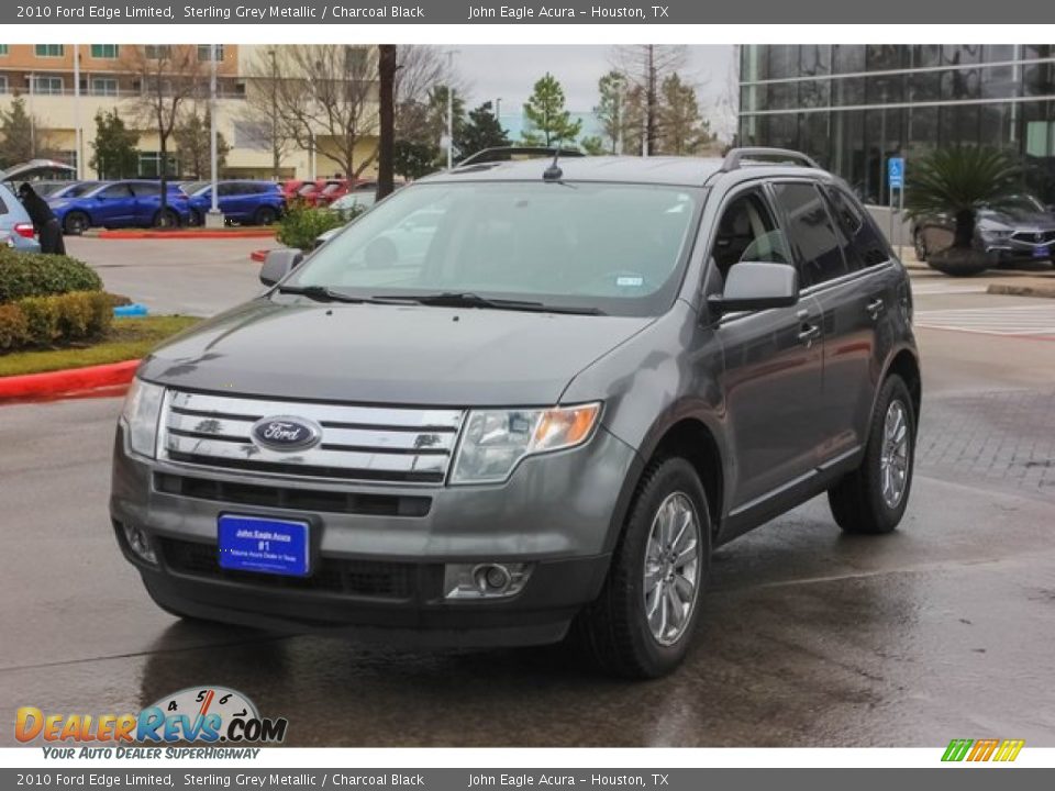2010 Ford Edge Limited Sterling Grey Metallic / Charcoal Black Photo #3