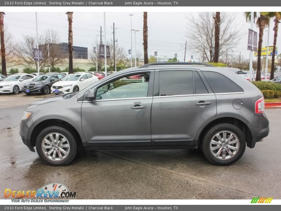 2010 Ford Edge Limited Sterling Grey Metallic / Charcoal Black Photo #4