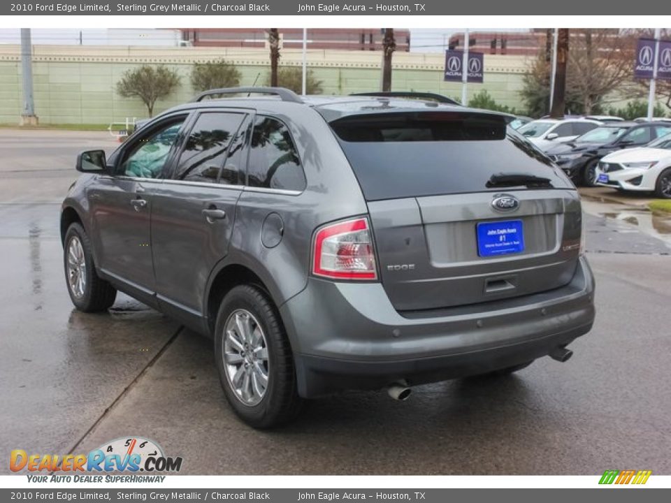 2010 Ford Edge Limited Sterling Grey Metallic / Charcoal Black Photo #5