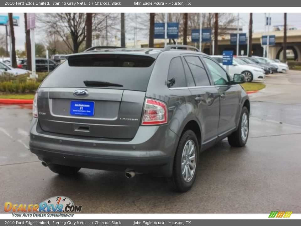 2010 Ford Edge Limited Sterling Grey Metallic / Charcoal Black Photo #7