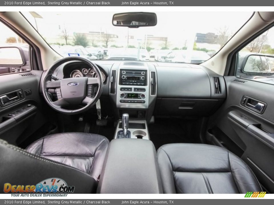 2010 Ford Edge Limited Sterling Grey Metallic / Charcoal Black Photo #8
