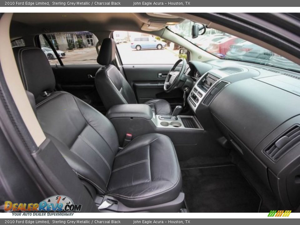 2010 Ford Edge Limited Sterling Grey Metallic / Charcoal Black Photo #20