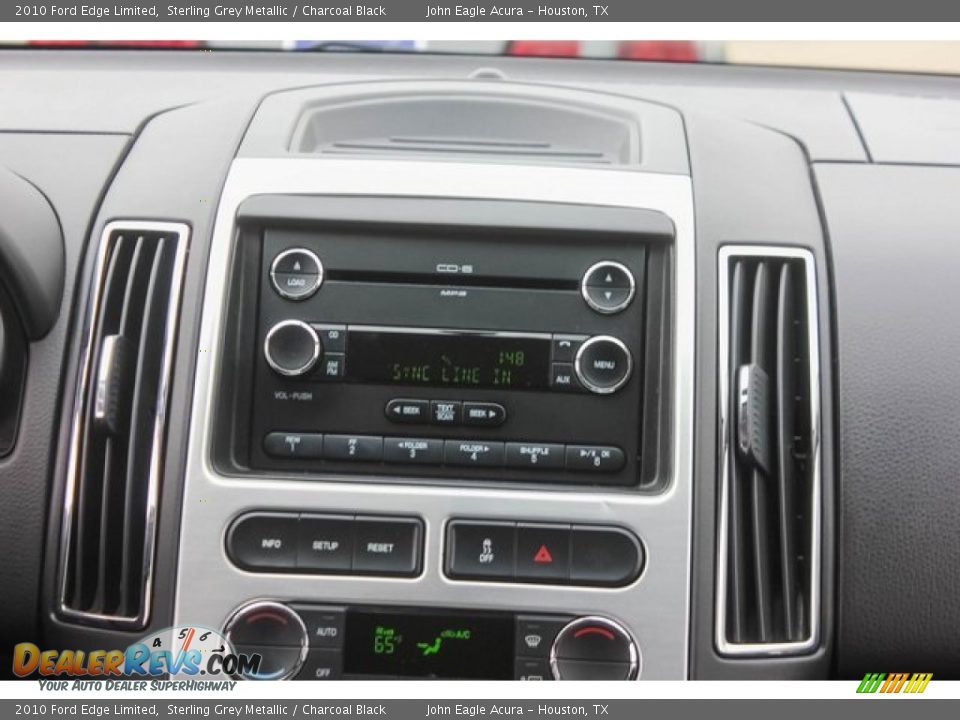 2010 Ford Edge Limited Sterling Grey Metallic / Charcoal Black Photo #23