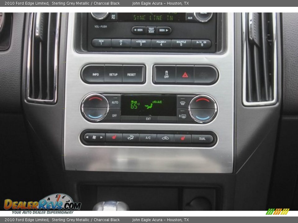 2010 Ford Edge Limited Sterling Grey Metallic / Charcoal Black Photo #24