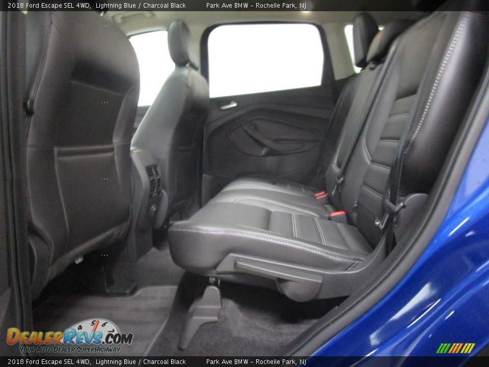 2018 Ford Escape SEL 4WD Lightning Blue / Charcoal Black Photo #14