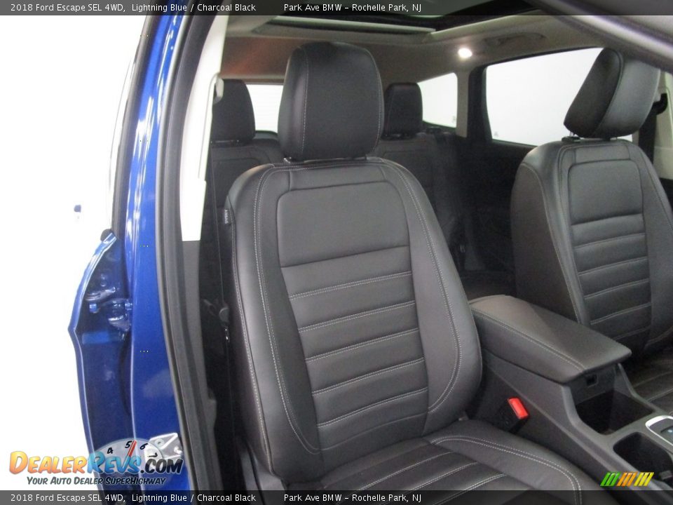 2018 Ford Escape SEL 4WD Lightning Blue / Charcoal Black Photo #16