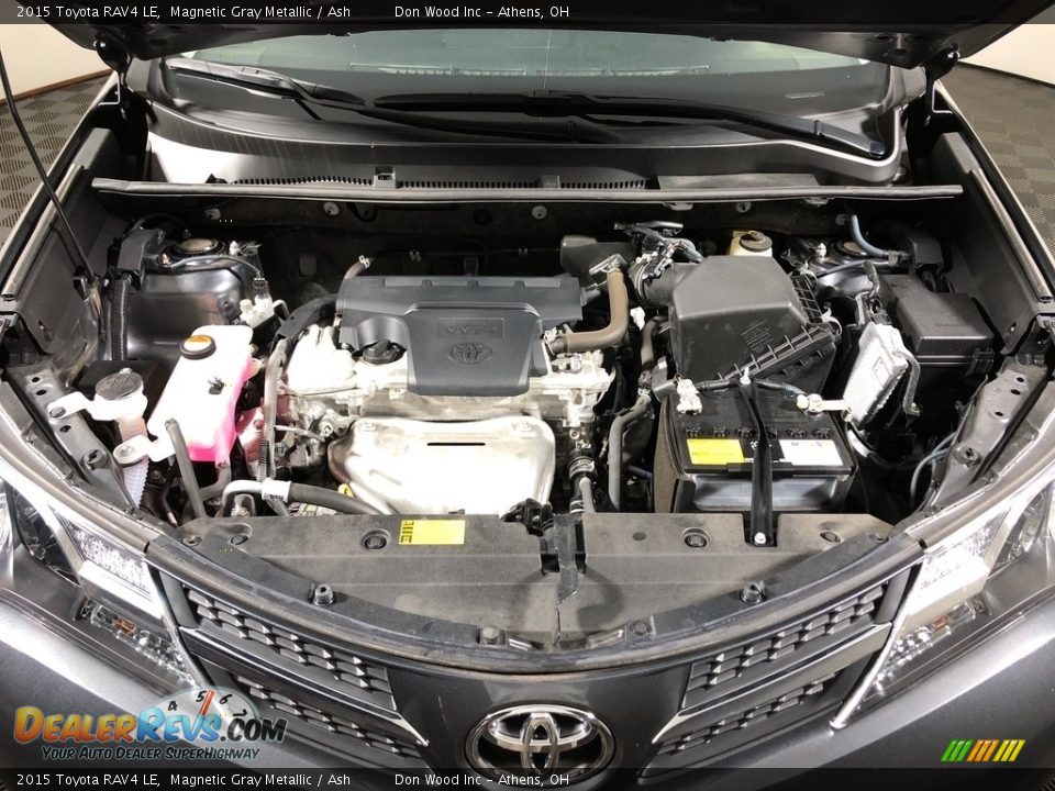 2015 Toyota RAV4 LE Magnetic Gray Metallic / Ash Photo #11