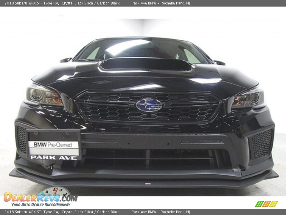 2018 Subaru WRX STI Type RA Crystal Black Silica / Carbon Black Photo #6