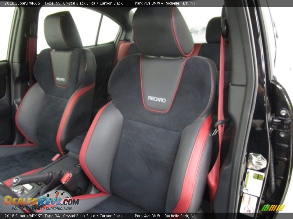 Front Seat of 2018 Subaru WRX STI Type RA Photo #8