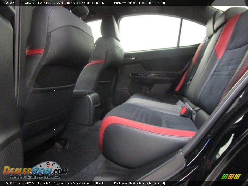Rear Seat of 2018 Subaru WRX STI Type RA Photo #12