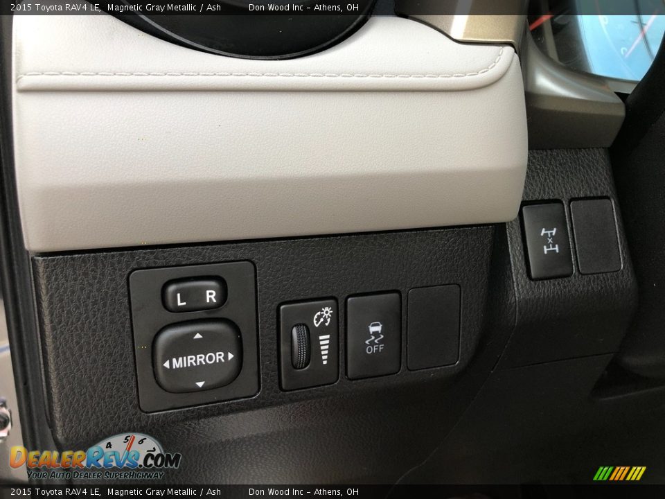 2015 Toyota RAV4 LE Magnetic Gray Metallic / Ash Photo #33
