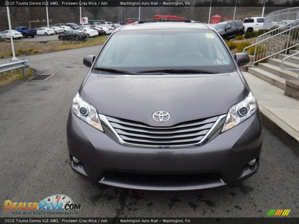 2016 Toyota Sienna XLE AWD Predawn Gray Mica / Ash Photo #5