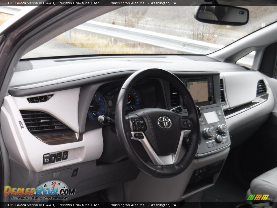 2016 Toyota Sienna XLE AWD Predawn Gray Mica / Ash Photo #13