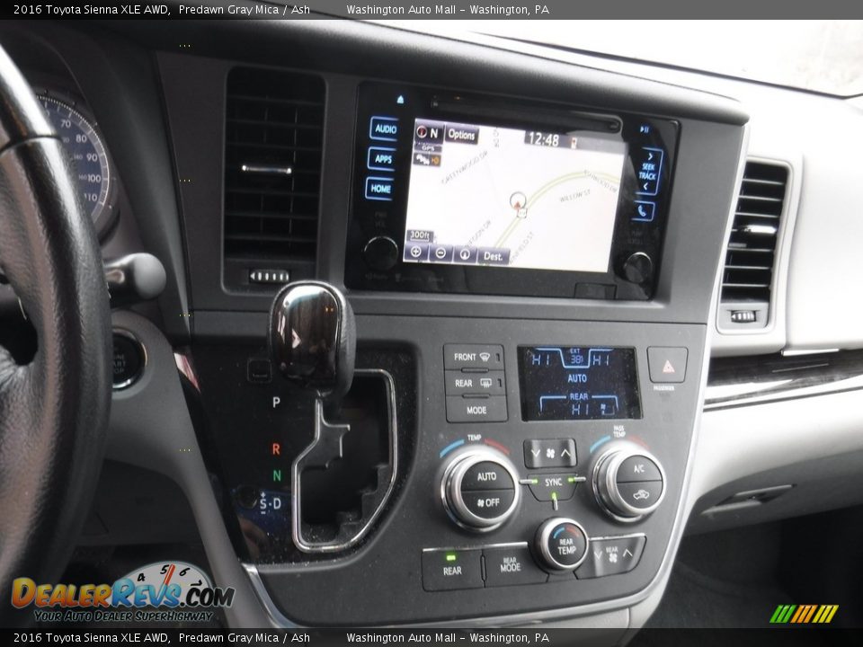 2016 Toyota Sienna XLE AWD Predawn Gray Mica / Ash Photo #17