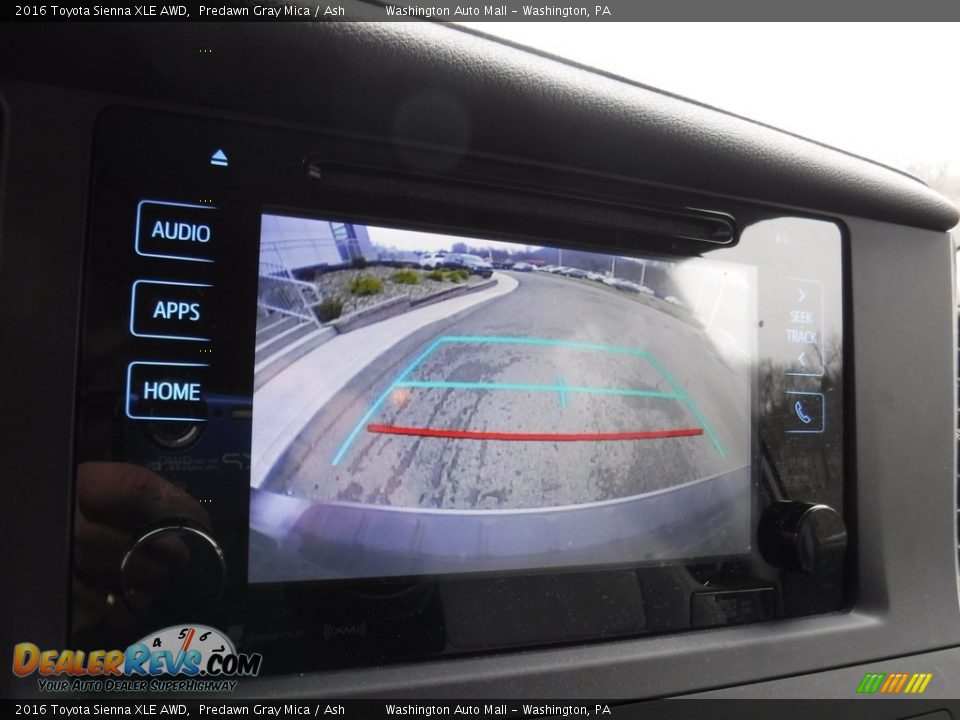 2016 Toyota Sienna XLE AWD Predawn Gray Mica / Ash Photo #18