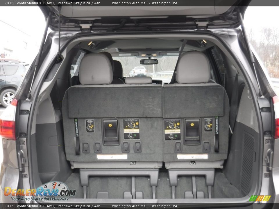 2016 Toyota Sienna XLE AWD Predawn Gray Mica / Ash Photo #26