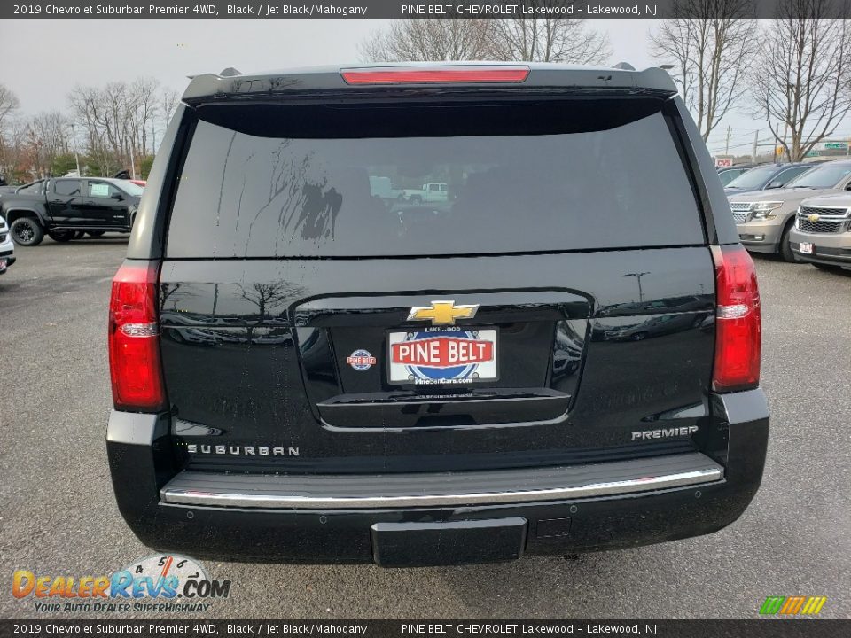 2019 Chevrolet Suburban Premier 4WD Black / Jet Black/Mahogany Photo #5