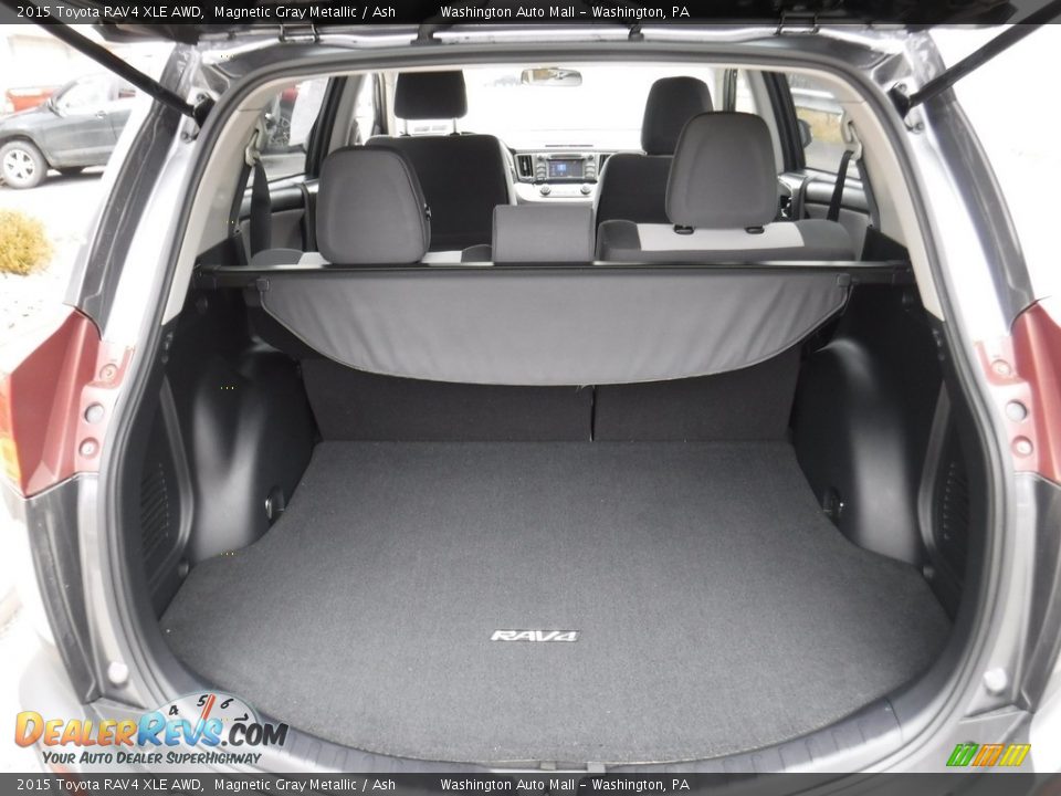 2015 Toyota RAV4 XLE AWD Magnetic Gray Metallic / Ash Photo #24