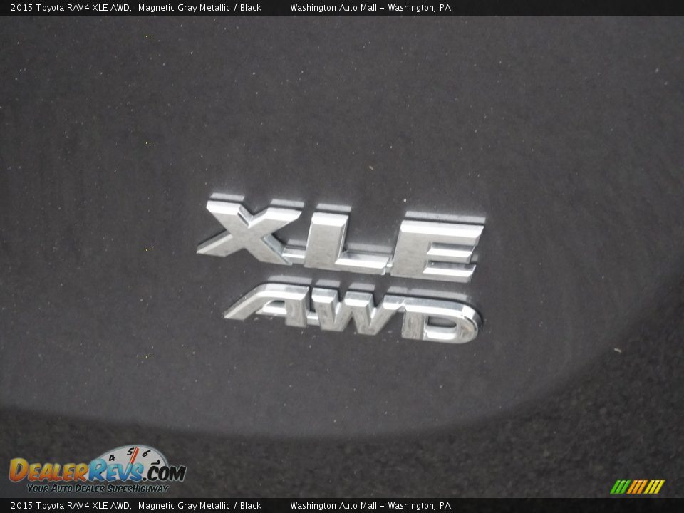 2015 Toyota RAV4 XLE AWD Magnetic Gray Metallic / Black Photo #10