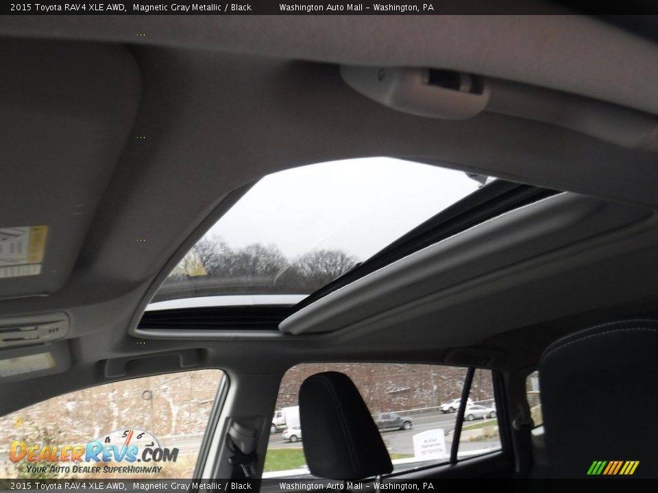 2015 Toyota RAV4 XLE AWD Magnetic Gray Metallic / Black Photo #11