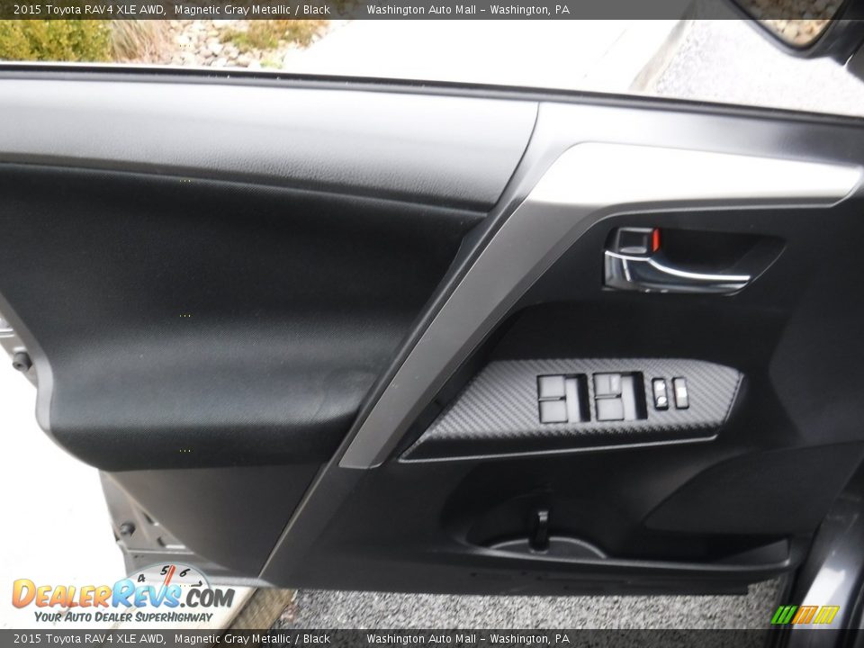 2015 Toyota RAV4 XLE AWD Magnetic Gray Metallic / Black Photo #14