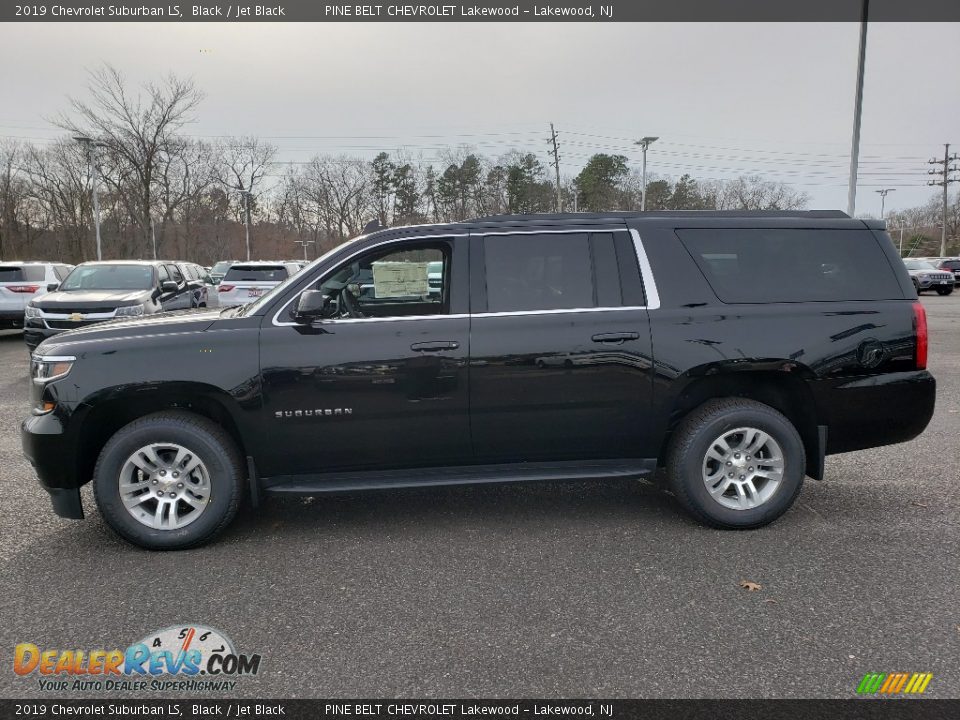 2019 Chevrolet Suburban LS Black / Jet Black Photo #3