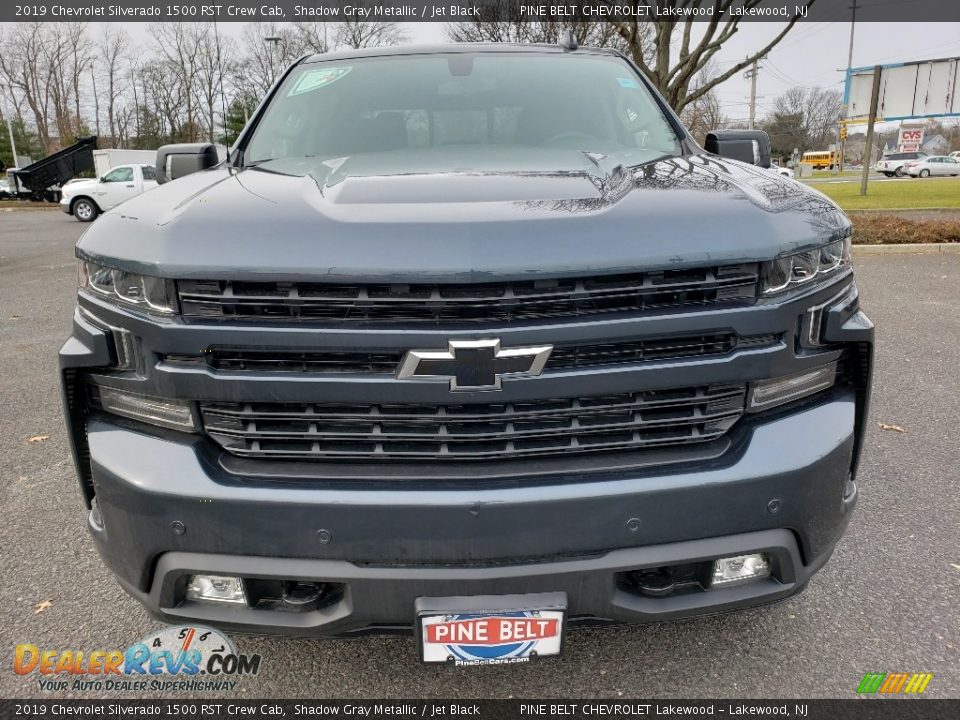 2019 Chevrolet Silverado 1500 RST Crew Cab Shadow Gray Metallic / Jet Black Photo #2