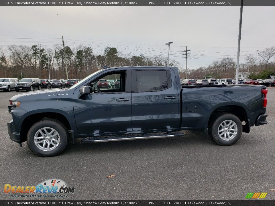 Shadow Gray Metallic 2019 Chevrolet Silverado 1500 RST Crew Cab Photo #3