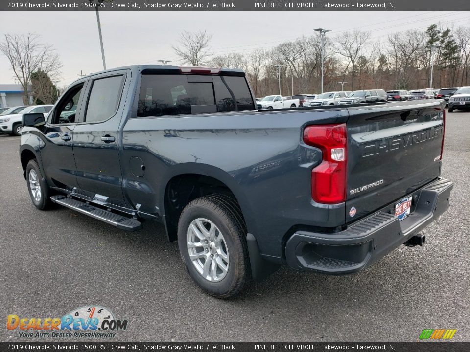 2019 Chevrolet Silverado 1500 RST Crew Cab Shadow Gray Metallic / Jet Black Photo #4