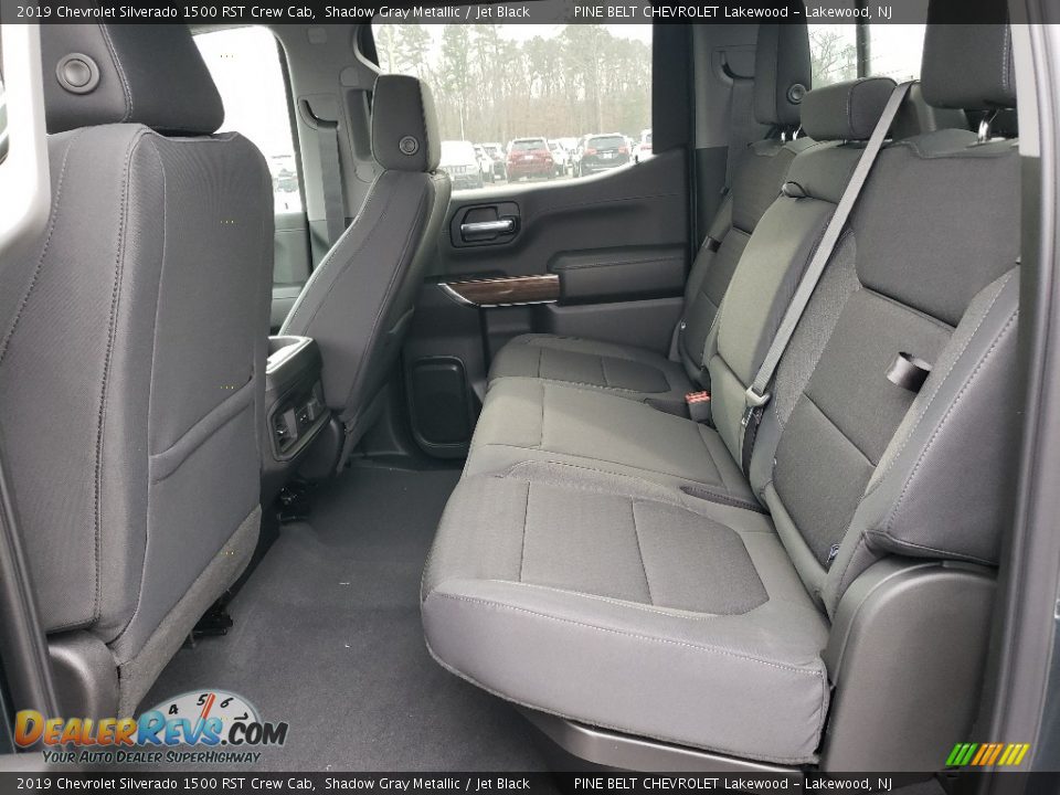 Rear Seat of 2019 Chevrolet Silverado 1500 RST Crew Cab Photo #6