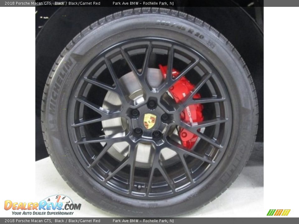 2018 Porsche Macan GTS Black / Black/Garnet Red Photo #28