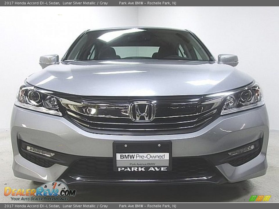 2017 Honda Accord EX-L Sedan Lunar Silver Metallic / Gray Photo #6