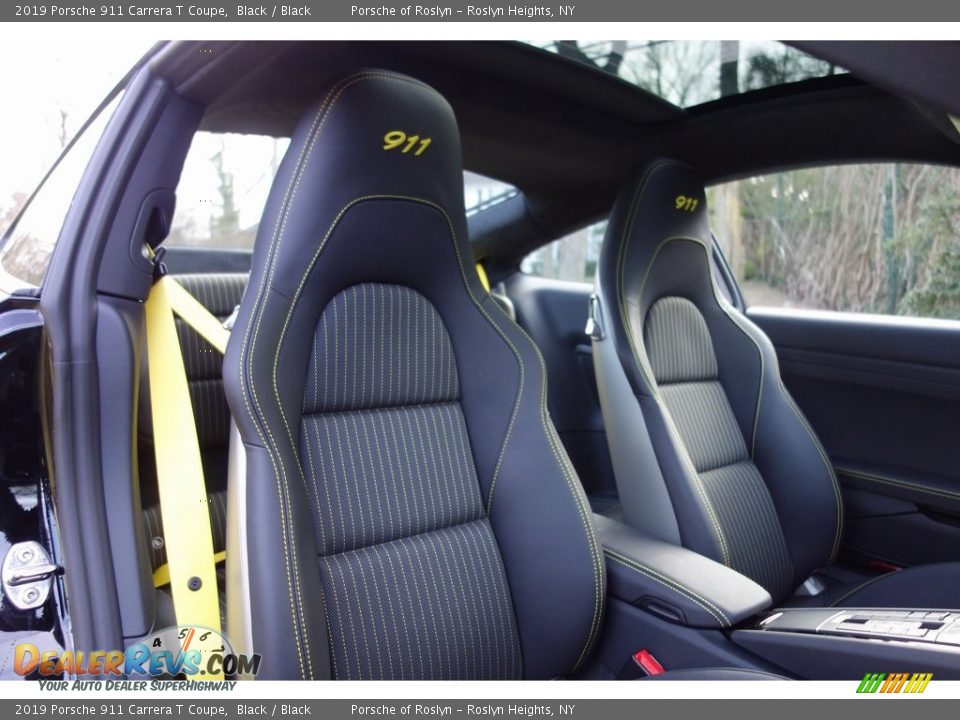 Front Seat of 2019 Porsche 911 Carrera T Coupe Photo #22